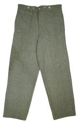 Civil War CS confederate Wool Pants with black 1 inch stripe 