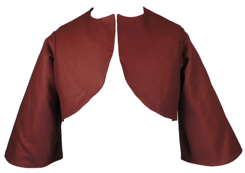 JacketPagodaSleeveMaroon_SM