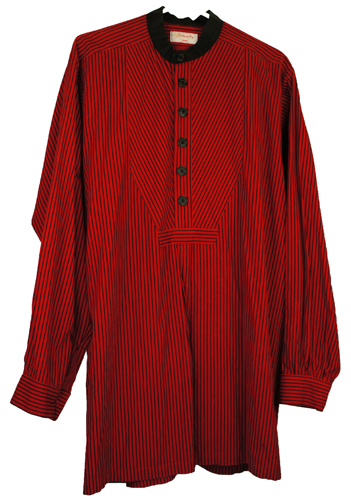 red and black stripe tshirt