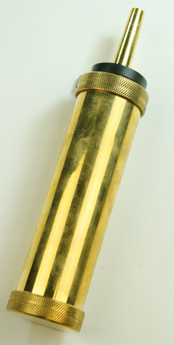 Brass Black Powder Measurer with Flask